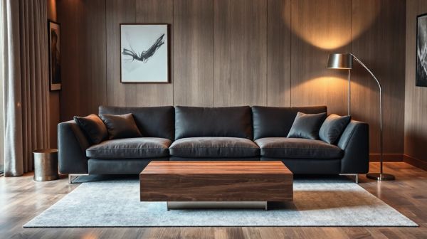 Découvrez les avantages d'un canapé sur mesure pour votre salon
