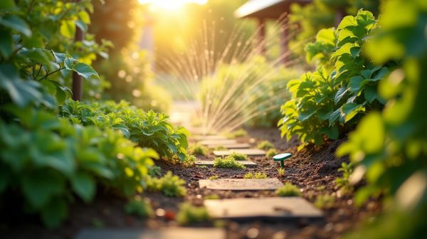 Simplifiez l'entretien de votre jardin avec un système d'arrosage automatique