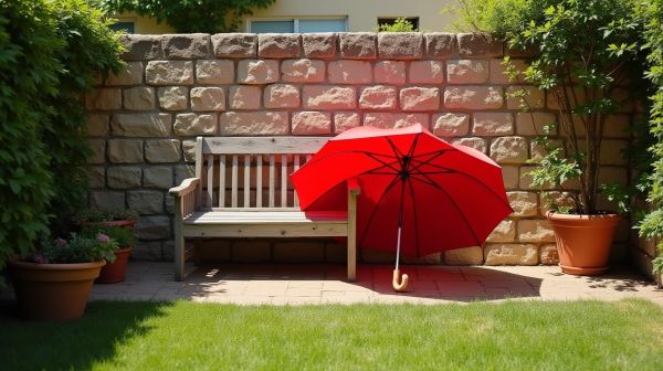 Un parasol déporté pour maximiser votre espace extérieur