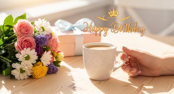 Mug Joyeux anniversaire maman : le cadeau parfait pour lui faire plaisir